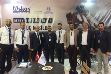 15. Uluslararası İş ve İnşaat Makina, Teknoloji ve Ekipmanları İhtisas Fuarı’nda (KOMATEK 2017, Atatürk Kültür Merkezi / Ankara)