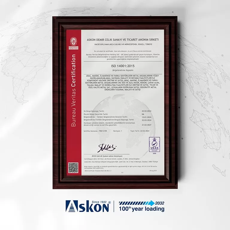 ISO 14001 Çevre Yönetimi