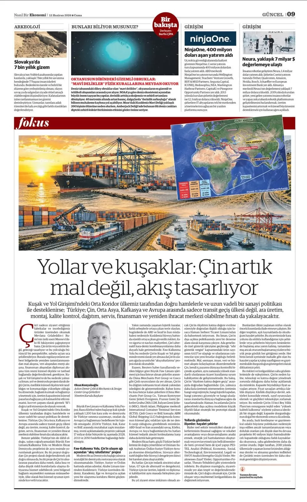 Yollar ve kuşaklar: Çin artık mal değil, akış tasarlıyor