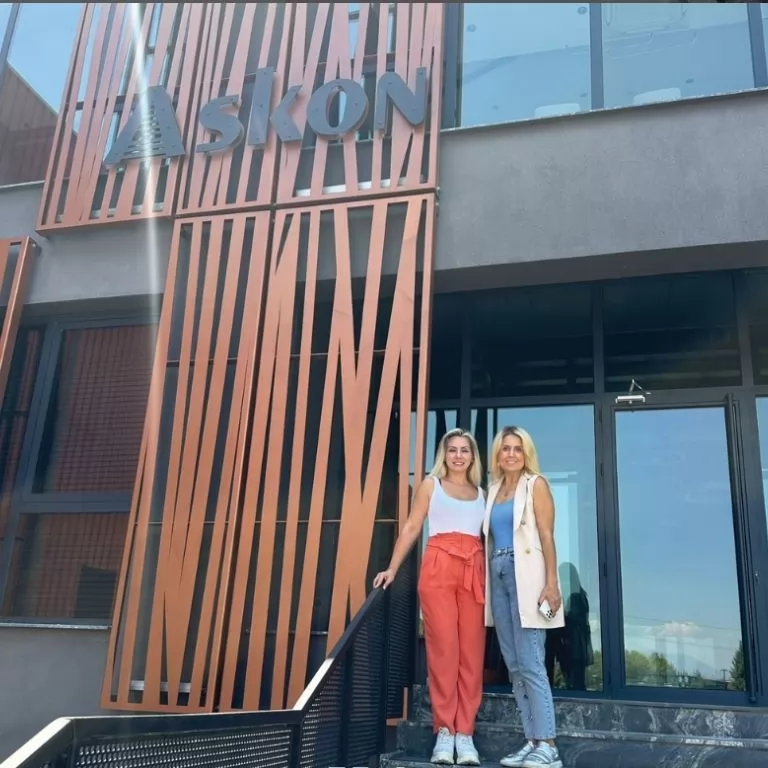 Elif Ülger Yalçın, Founder of Arabica Türkiye House, Visited Askon Demir Çelik Factory