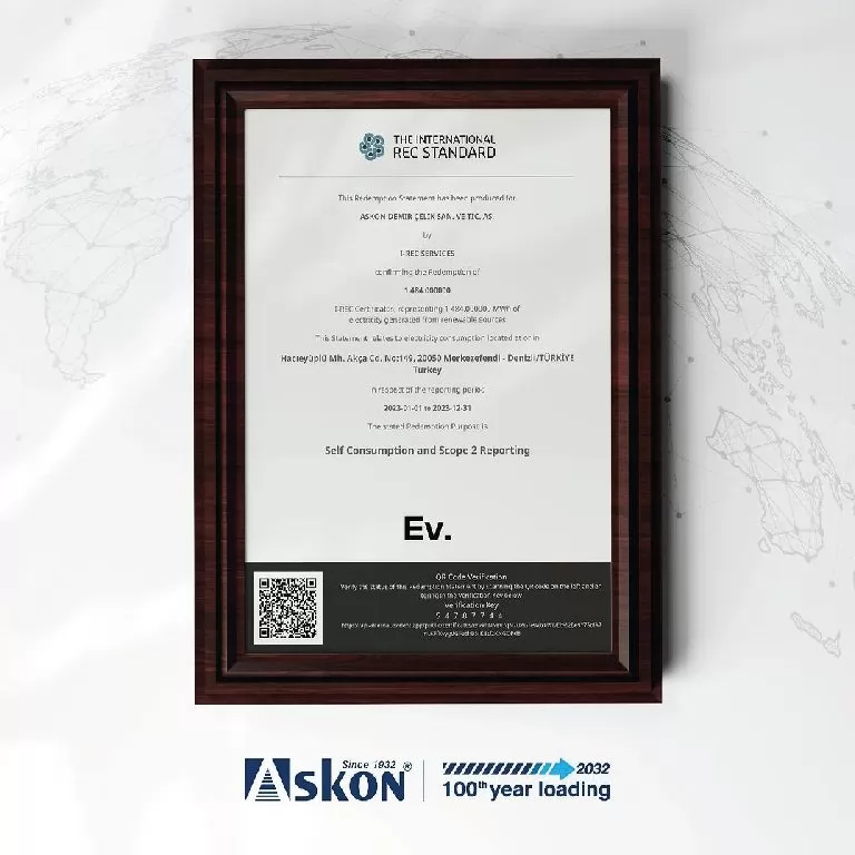 We Have Received Our I-Rec Certificate, Proving That Every kW Of Energy We Use Comes From Clean, Renewable Sources!