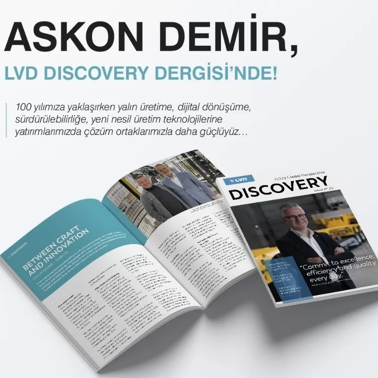 Our Investments and Solution Partnerships Towards Our 100th Anniversary in LVD Discovery Magazine