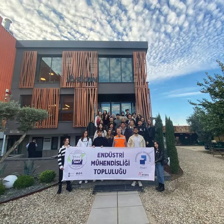 Pamukkale Üniversitesi Endüstri Mühendisliği Topluluğu Öğrencileri, Fabrikamızı Ziyaret Etti