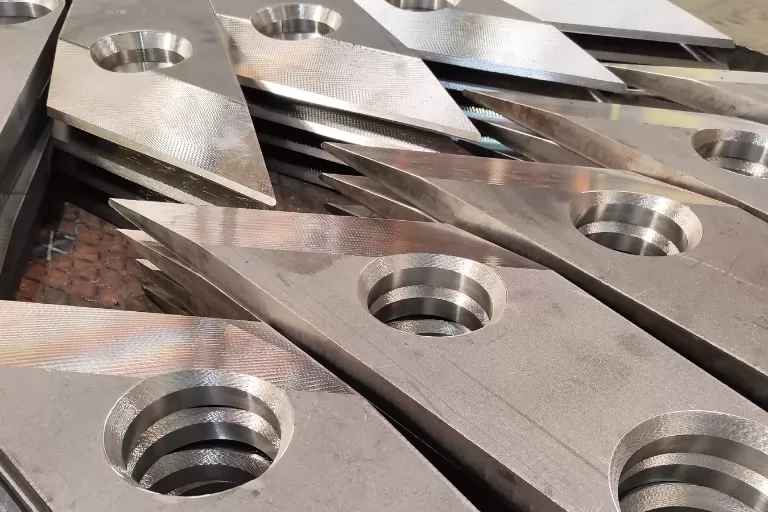 Our parts, manufactured with high precision, are ready for assembly.